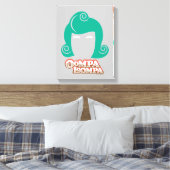 Oompa Loompa Hair Graphic Canvas Afdruk (Insitu (Slaapkamer))
