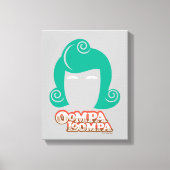 Oompa Loompa Hair Graphic Canvas Afdruk (Voorkant)