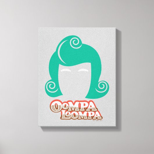 Oompa Loompa Hair Graphic Canvas Afdruk (Voorkant)