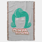 Oompa Loompa Hair Graphic Deken (Voorkant Verticaal)