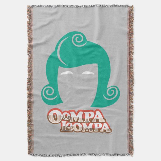Oompa Loompa Hair Graphic Deken (Voorkant Verticaal)