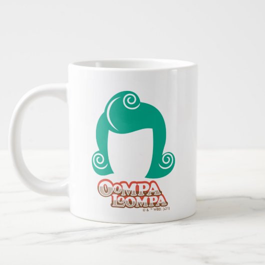 Oompa Loompa Hair Graphic Grote Koffiekop (Links)