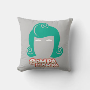 Oompa Loompa Hair Graphic Kussen