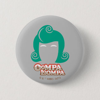 Oompa Loompa Hair Graphic Ronde Button 5,7 Cm