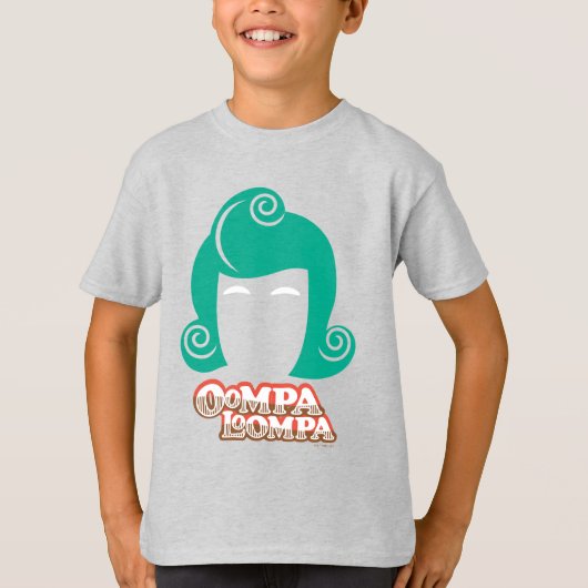 Oompa Loompa Hair Graphic T-shirt (Voorkant)