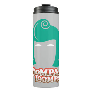 Oompa Loompa Hair Graphic Thermosbeker
