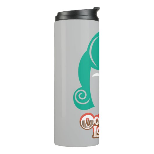 Oompa Loompa Hair Graphic Thermosbeker (Gedraaid links)