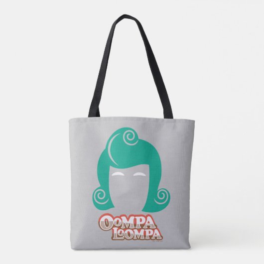 Oompa Loompa Hair Graphic Tote Bag (Achterkant)