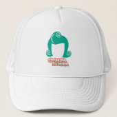 Oompa Loompa Hair Graphic Trucker Pet (Voorkant)
