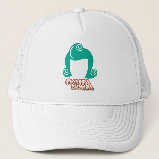 Oompa Loompa Hair Graphic Trucker Pet (Voorkant)