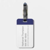 Oompa Loompa wapent Bagagelabel (Achterkant verticaal)