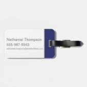 Oompa Loompa wapent Bagagelabel (Achterkant horizontaal)