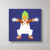 Oompa Loompa wapent Canvas Afdruk (Voorkant)