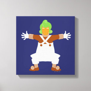 Oompa Loompa wapent Canvas Afdruk