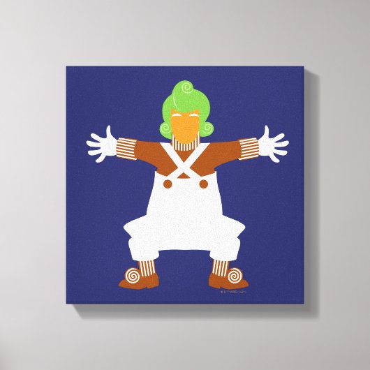 Oompa Loompa wapent Canvas Afdruk (Voorkant)