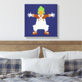 Oompa Loompa wapent Canvas Afdruk (Insitu (Slaapkamer))