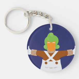 Oompa Loompa wapent Sleutelhanger