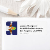 Oompa Loompa wapt uit Etiket (Insitu)