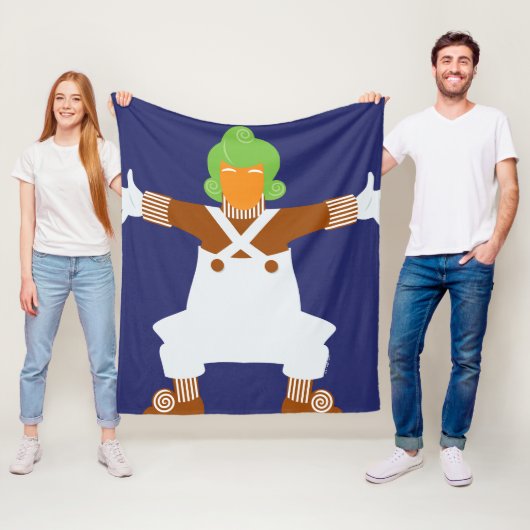 Oompa Loompa wapt uit Fleece Deken (In situ)