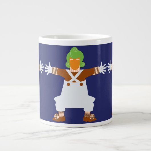 Oompa Loompa wapt uit Grote Koffiekop (Voorkant)