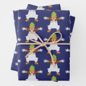 Oompa Loompa wapt uit Inpakpapier Vel (In situ)