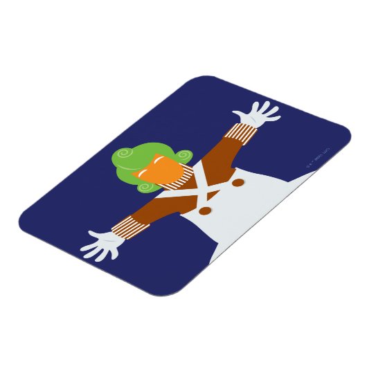 Oompa Loompa wapt uit Magneet (Linkerzijde)