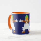 Oompa Loompa wapt uit Mok (Voorkant links)