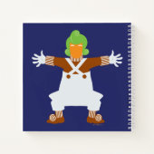 Oompa Loompa wapt uit Notitieboek (Achterkant)