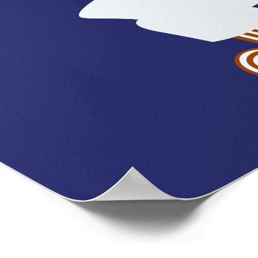 Oompa Loompa wapt uit Poster (Hoek)