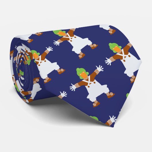 Oompa Loompa wapt uit Stropdas (Opgerold)