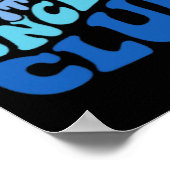 Ooms Club Beste Oom Ever Grappige Vaders Dag Pock Poster (Hoek)