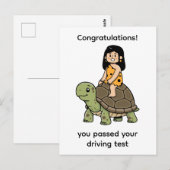 Oona en de Schildpad Briefkaart (Voorkant / Achterkant)