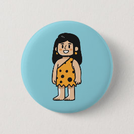 Oona holenvrouw ronde button 5,7 cm