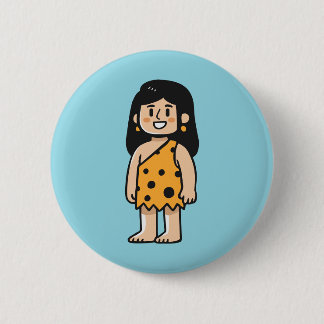 Oona holenvrouw ronde button 5,7 cm