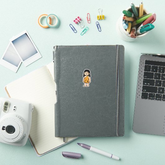 Oona holenvrouw sticker (iPad Cover)