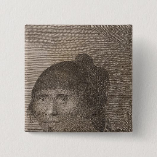 Oonalashka, Alaska Vierkante Button 5,1 Cm (Voorkant)