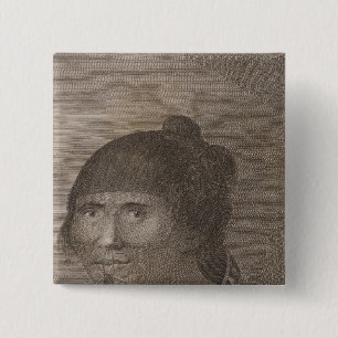 Oonalashka, Alaska Vierkante Button 5,1 Cm