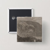 Oonalashka-autochtonen, Alaska Vierkante Button 5,1 Cm (Voorkant /achterkant)