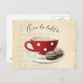 Ooo La Latte Briefkaart (Voorkant / Achterkant)