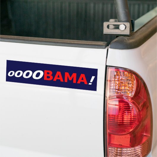 OoOBAMA!  Bumpersticker (Op Truck)