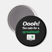 Oooh! Dit vereist een spreadsheet Magneet (Voorkant / Achterkant)