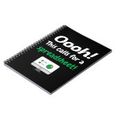 Oooh! Dit vereist een spreadsheet Notitieboek (Linkerzijde)