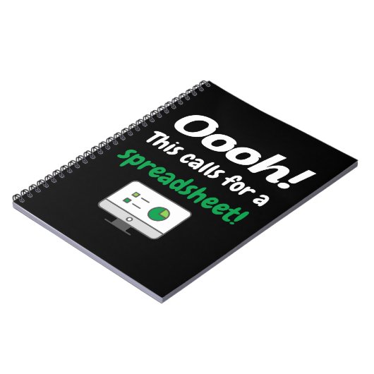 Oooh! Dit vereist een spreadsheet Notitieboek (Linkerzijde)