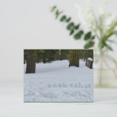 Oooh Tahoe Briefkaart (Staand voorkant)