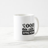 OOOOH...Dit vraagt om spreadsheet, de kool account Koffiemok (Voorkant rechts)