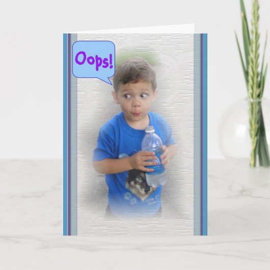 Oooops! Kaart (Voorkant)