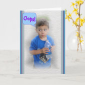 Oooops! Kaart (Gele Bloem)