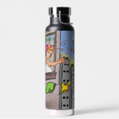 Oop Dor Geïsoleerde fles (Links)