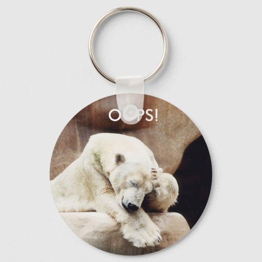 OOPS - Beer zonder grenzen Sleutelhanger (Voorkant)