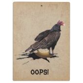 OOPS BUZZARD KLEMBORD (Achterkant)